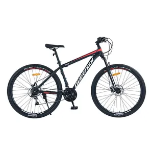Bicicleta Mountain Bike MTB Overtech R29 Q5 21V Freno a Disco Negro/Rojo/Blanco Talle M