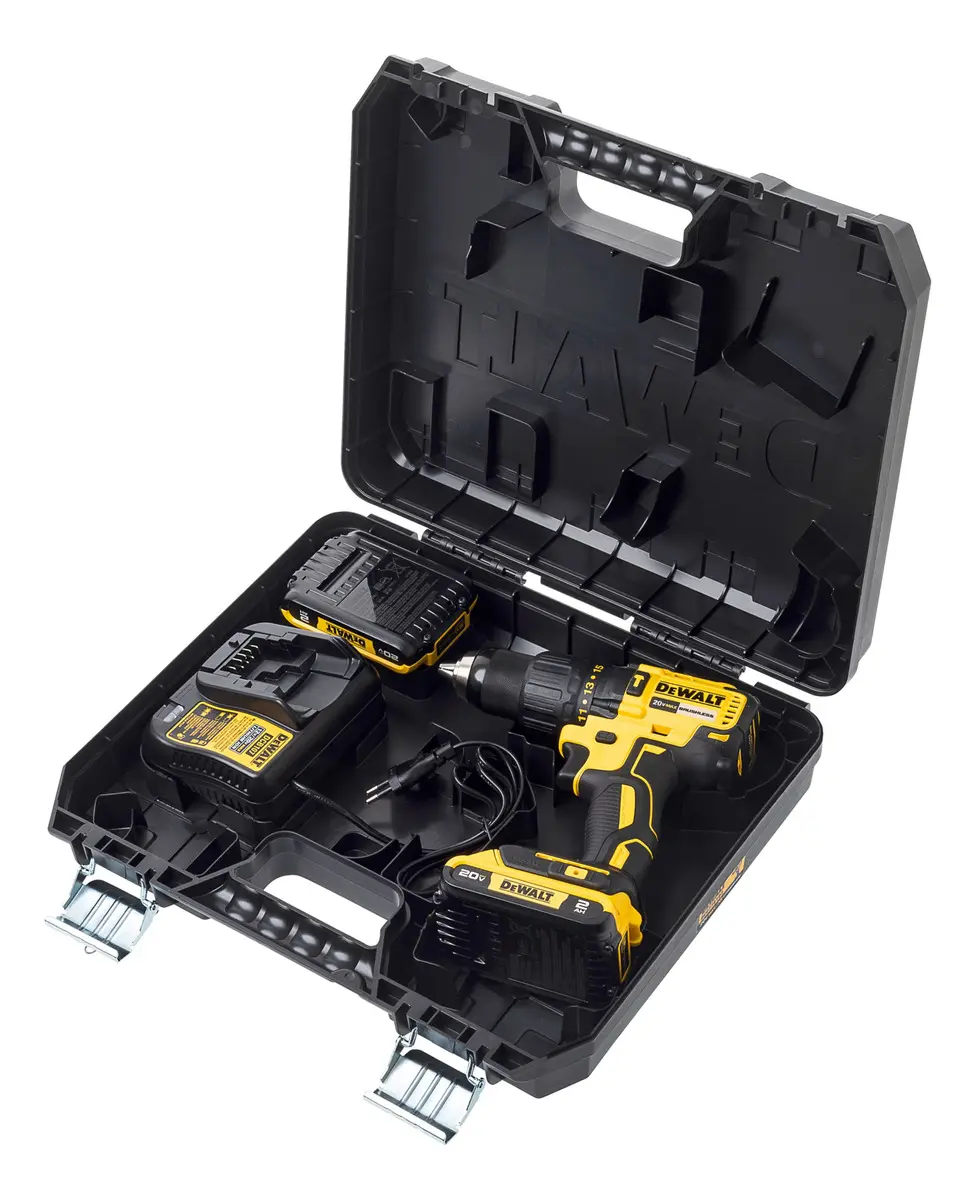 Taladro Atornillador Dewalt Dcd7781d2 + Cargador + 2 Bat 2a Color Amarillo Frecuencia 50hz - imagen 6