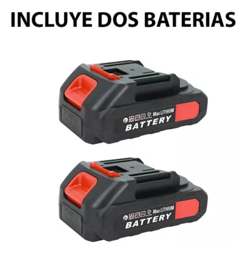 Mini Motosierra A Bateria Dakota Portatil 21/24V con Doble Espada y Doble Batería - imagen 6